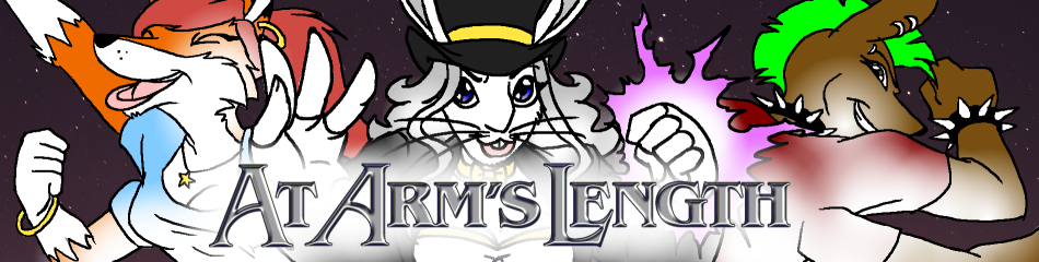 At Arm's Length Webcomic Banner